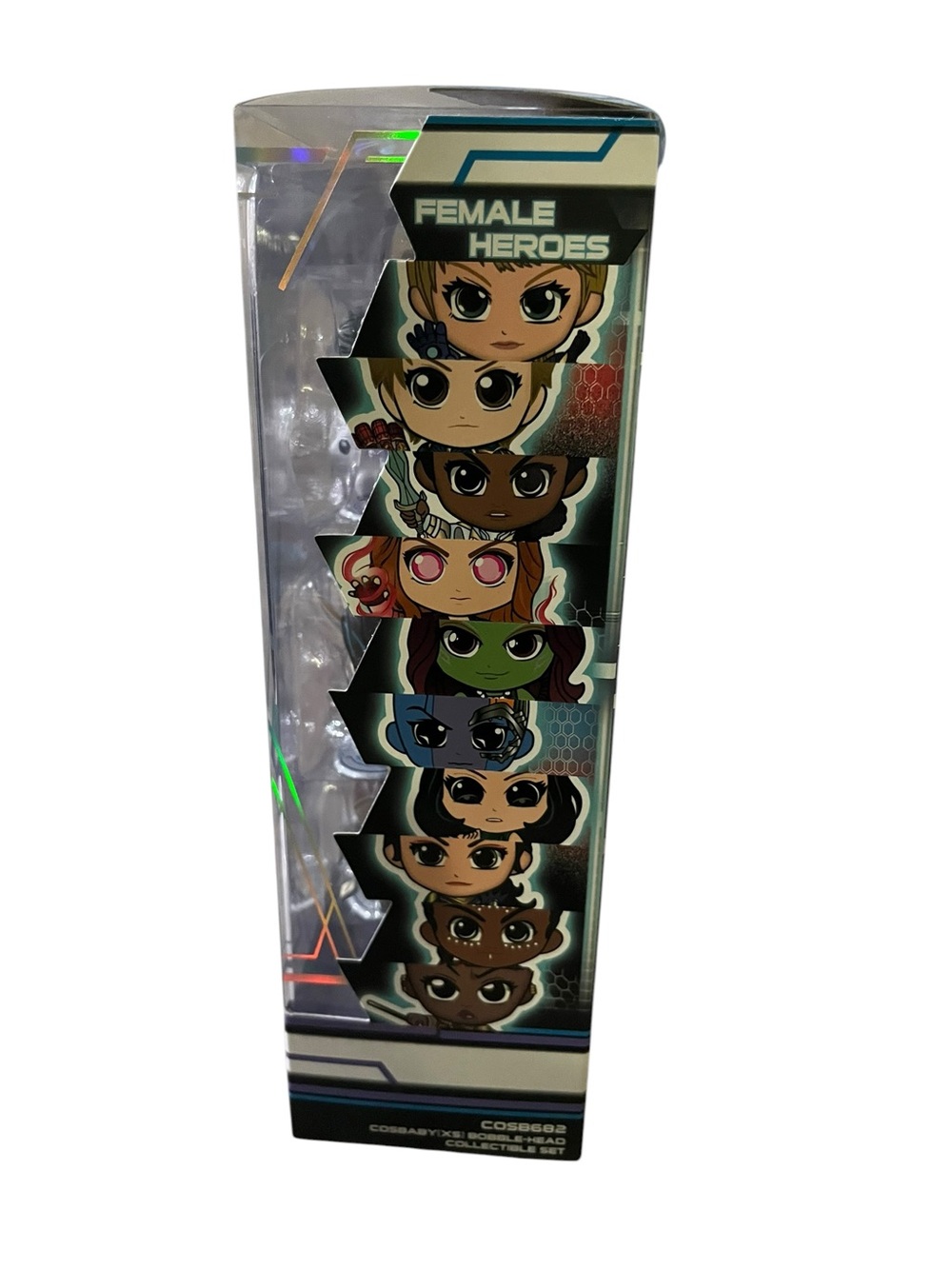 Marvel Female Heroes Mini Figure Set with Purple Accents - Picture 3 of 4